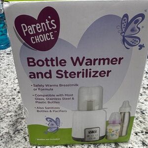 Parent's Choice Bottle Warmer and Sterilizer - White new in box